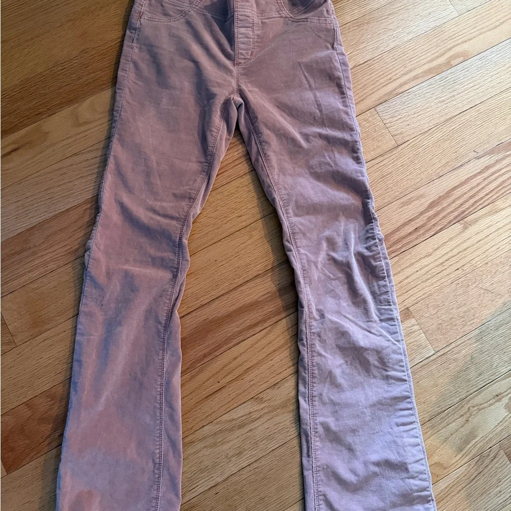 Pink We the Free Bottoms Penny Pull Up Flare Courderoys - Picture 2 of 9